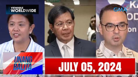 Unang Balita sa Unang Hirit: JULY 5, 2024 [HD] .